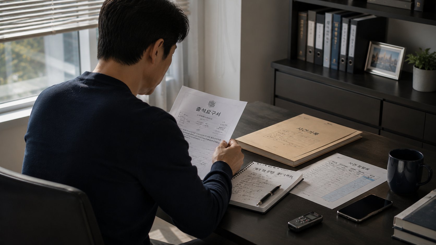 형사소송 수사 초기 자료 검토