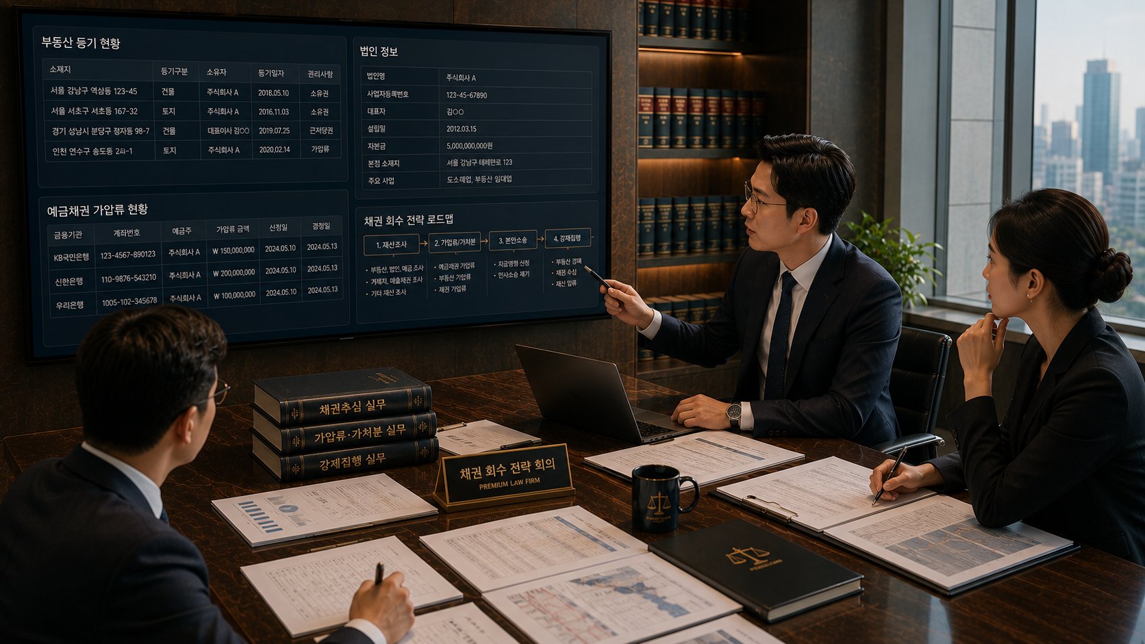 채권추심 가압류 및 재산조사